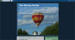 Desktop Screenshot of familyofstrongs.blogspot.com