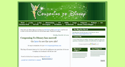 Desktop Screenshot of couponingtodisney.blogspot.com