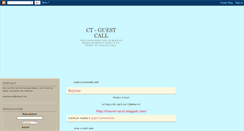 Desktop Screenshot of ctguestcall.blogspot.com