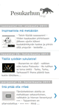 Mobile Screenshot of pesukarhu.blogspot.com