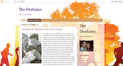 Desktop Screenshot of durhamfam.blogspot.com