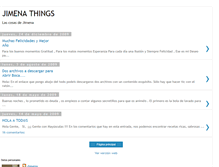Tablet Screenshot of jimenathings.blogspot.com