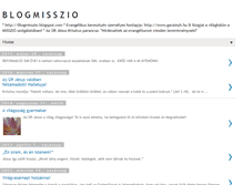 Tablet Screenshot of blogmisszio.blogspot.com
