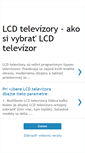 Mobile Screenshot of lcd-televizor.blogspot.com