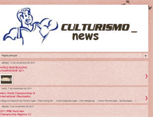 Tablet Screenshot of culturismonews.blogspot.com