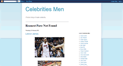 Desktop Screenshot of celebrities-men.blogspot.com