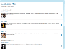 Tablet Screenshot of celebrities-men.blogspot.com