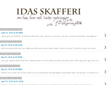 Tablet Screenshot of idasskafferi.blogspot.com