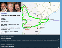 Tablet Screenshot of expedicaoandina2010.blogspot.com