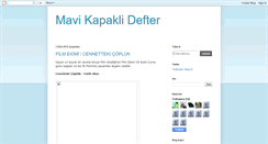 Desktop Screenshot of mavikapaklidefter.blogspot.com