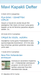 Mobile Screenshot of mavikapaklidefter.blogspot.com