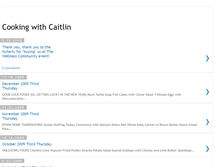 Tablet Screenshot of cookingwithcaitlin.blogspot.com