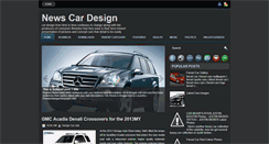 Desktop Screenshot of newscar-design.blogspot.com