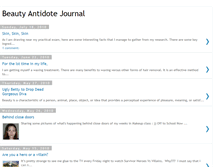 Tablet Screenshot of beautyantidote.blogspot.com