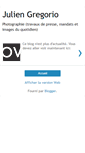 Mobile Screenshot of juliengregorio.blogspot.com