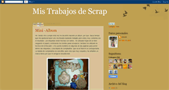 Desktop Screenshot of mistrabajosdescrap.blogspot.com