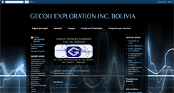 Desktop Screenshot of gecohbolivia.blogspot.com