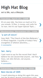 Mobile Screenshot of hatblog.blogspot.com