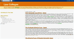 Desktop Screenshot of lawcolleges.blogspot.com
