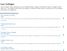 Tablet Screenshot of lawcolleges.blogspot.com