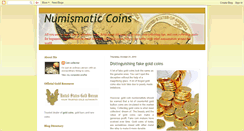 Desktop Screenshot of coins-numismatic.blogspot.com