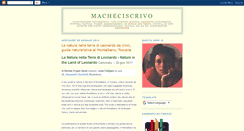 Desktop Screenshot of macheciscrivo.blogspot.com