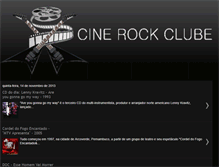 Tablet Screenshot of cinerockclub.blogspot.com