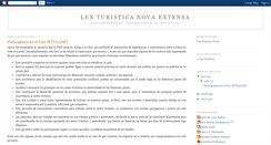 Desktop Screenshot of lexturisticanovaextensa.blogspot.com