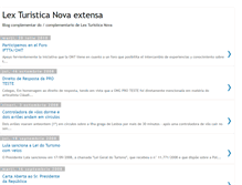 Tablet Screenshot of lexturisticanovaextensa.blogspot.com