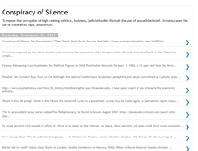 Tablet Screenshot of conspiracyofsilence.blogspot.com