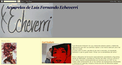 Desktop Screenshot of acuarelaslfecheverri.blogspot.com