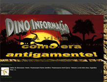 Tablet Screenshot of dinoinformacao.blogspot.com