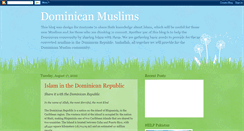 Desktop Screenshot of dominicanmuslims.blogspot.com