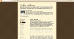 Desktop Screenshot of cookingwithdenay.blogspot.com