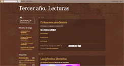 Desktop Screenshot of 3lecturas.blogspot.com