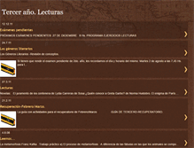 Tablet Screenshot of 3lecturas.blogspot.com