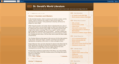 Desktop Screenshot of geraldliterature.blogspot.com