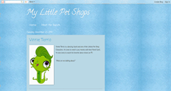 Desktop Screenshot of mylittlepetshops.blogspot.com