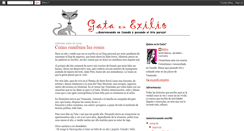 Desktop Screenshot of gataenexilio.blogspot.com