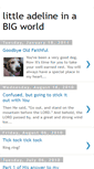 Mobile Screenshot of littleadeline.blogspot.com