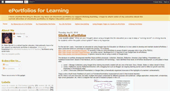 Desktop Screenshot of eportfoliosblog.blogspot.com