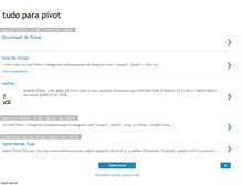 Tablet Screenshot of blogpivot-tudoparaseupivot.blogspot.com