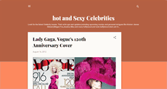 Desktop Screenshot of hotandsexystars.blogspot.com