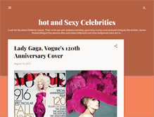 Tablet Screenshot of hotandsexystars.blogspot.com