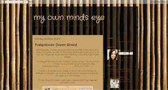 Desktop Screenshot of myownmindseye.blogspot.com
