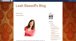 Desktop Screenshot of leahbassoff.blogspot.com