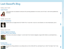 Tablet Screenshot of leahbassoff.blogspot.com