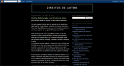 Desktop Screenshot of ap12cesabdireitosdeautor.blogspot.com