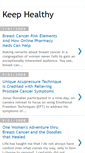 Mobile Screenshot of keephealthness.blogspot.com