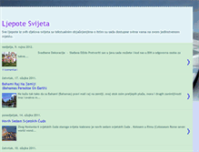 Tablet Screenshot of ljepotesvijeta.blogspot.com